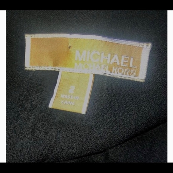 Michael Kors Black & White Pants Size 2 - Picture 4 of 7